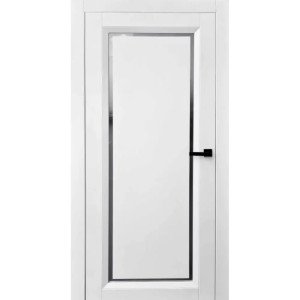 Двері міжкімнатні AZORA DOORS - UNO-6GF (зі склом та декором МДФ)