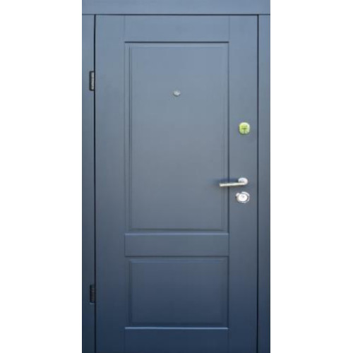 Вхідні Двері Еталон Соната антрацит/біле дерево Qdoors Вхідні Двері Еталон Соната антрацит/біле дерево Qdoors
