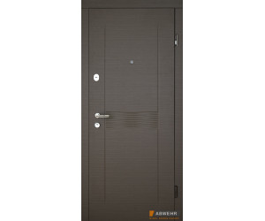 Вхідні двері модель Britana (колір Венге сірий горизонт ) комплектація Comfort