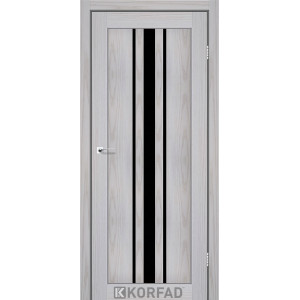 Межкомнатные двери KORFAD FLORENCE FL-03 серая мадрина BLK , 22 цвета