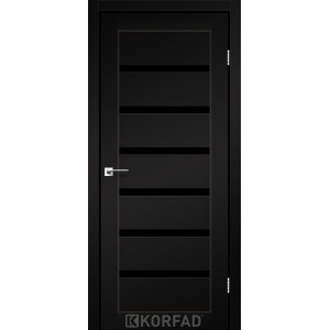 Межкомнатные двери KORFAD Porto Deluxe PD-01 SYPER PET черный