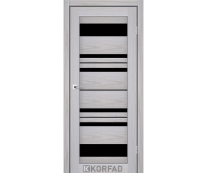 Межкомнатные двери KORFAD FLORENCE FL-04 серая мадрина BLK , 22 цвета