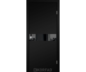 Межкомнатные двери KORFAD GLP-01 Super PET Накладные стекло, зеркало или декор из CPL