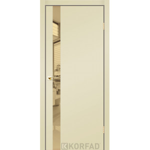 Межкомнатные двери KORFAD GLP-02 Super PET Накладные стекло, зеркало или декор из CPL