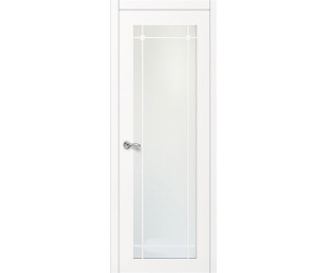 Межкомнатная дверь AZORA DOORS - UNO-6GR (cо стеклом и решеткой)