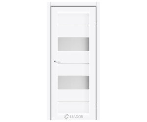 Межкомнатные двери Leador Canneli (белый матовый)