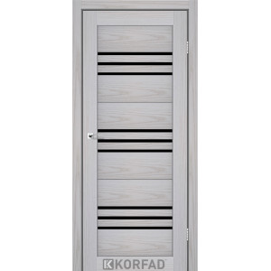 Межкомнатные двери KORFAD FLORENCE FL-05 серая мадрина BLK , 22 цвета