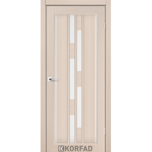 Межкомнатные двери KORFAD VENECIA DELUXE VND 05 дуб беленый стекло сатин