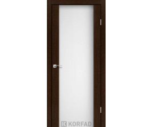 Межкомнатные двери KORFAD SANREMO SR-01венге белое стекло