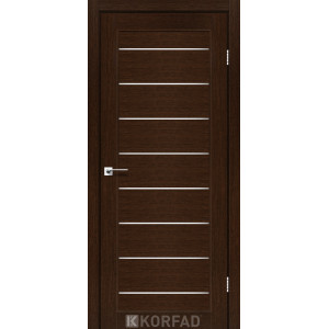 Межкомнатные двери KORFAD PIANO DELUXE PND-01 венге стекло сатин