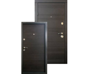 Вхідні Двері Статус венге темний горизонталь Qdoors