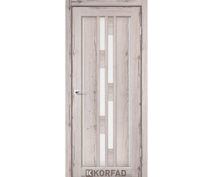 Межкомнатные двери KORFAD VENECIA DELUXE VND 05 дуб нордик стекло сатин