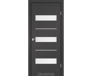 Межкомнатные двери KORFAD Porto PR-12 SYPER PET антрацит