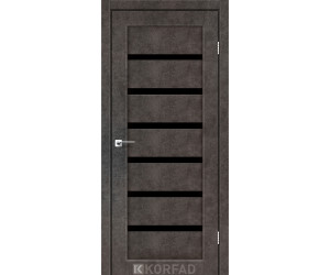 Межкомнатные двери KORFAD PORTO DELUXE PD-01 лофт бетон