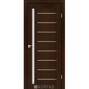 Межкомнатные двери KORFAD VENECIA DELUXE VND 02 венге стекло сатин
