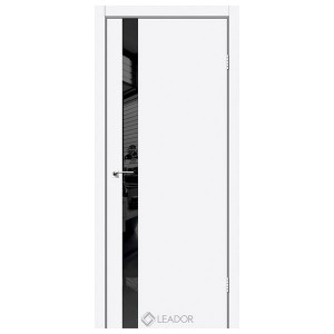 Межкомнатные двери Leador Asti Glass (белый матовый)