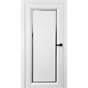 Межкомнатная дверь AZORA DOORS - UNO-6GF (cо стеклом и декором МДФ)