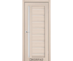 Межкомнатные двери KORFAD VENECIA DELUXE VND 02 дуб беленый стекло сатин