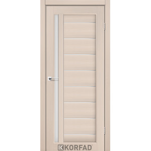 Межкомнатные двери KORFAD VENECIA DELUXE VND 02 дуб беленый стекло сатин