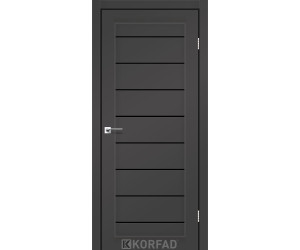 Межкомнатные двери KORFAD PIANO DELUXE PND-01 SYPER PET антрацит