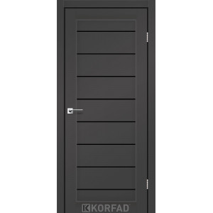 Межкомнатные двери KORFAD PIANO DELUXE PND-01 SYPER PET антрацит