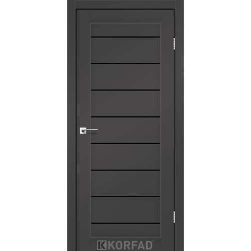 Межкомнатные двери KORFAD PIANO DELUXE PND-01 SYPER PET антрацит Межкомнатные двери KORFAD PIANO DELUXE PND-01 SYPER PET антрацит