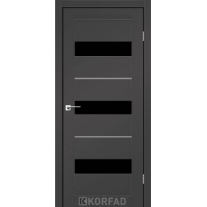 Межкомнатные двери KORFAD Porto Deluxe PD-12 SYPER PET антрацит