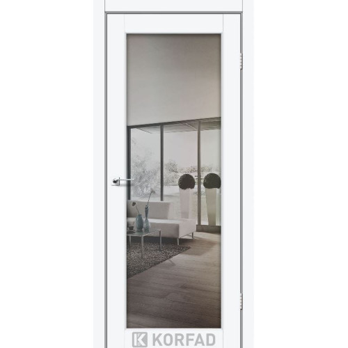 Межкомнатные двери KORFAD SANVITO SV-01 ЗЕРКАЛО ясень белый Межкомнатные двери KORFAD SANVITO SV-01 ЗЕРКАЛО ясень белый