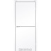 Межкомнатные двери KORFAD DLP-01 Super PET белый мат + декор чорный Межкомнатные двери KORFAD DLP-01 Super PET белый мат + декор чорный