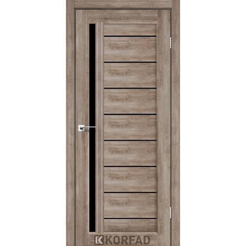 Межкомнатные двери KORFAD VENECIA DELUXE VND 02 еш вайт черное стекло Межкомнатные двери KORFAD VENECIA DELUXE VND 02 еш вайт черное стекло