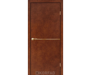 Межкомнатные двери KORFAD DLP-01 СТАЛЬ КОРТЕН + декор