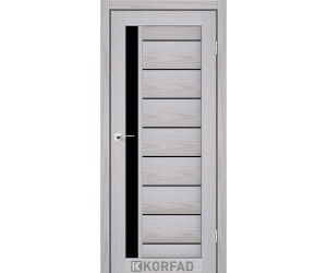 Межкомнатные двери KORFAD FLORENCE FL-01 серая мадрина BLK , 22 цвета