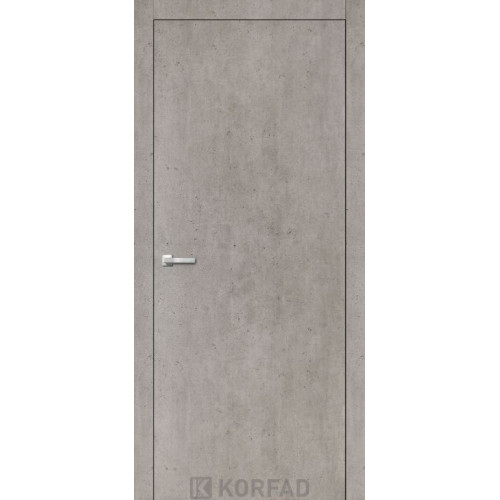 Межкомнатные двери KORFAD LOFT PLATO LP-01 бетон Межкомнатные двери KORFAD LOFT PLATO LP-01 бетон