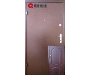 Вхідні Двері Лайт М Оптима темний горіх Qdoors