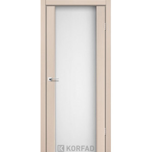 Межкомнатные двери KORFAD SANREMO SR-01 дуб беленый стекло белое