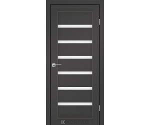 Межкомнатные двери KORFAD Porto PR-01 SYPER PET антрацит