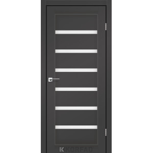 Межкомнатные двери KORFAD Porto PR-01 SYPER PET антрацит