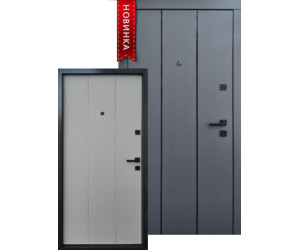 Вхідні Двері Премиум Вертикаль-АК 2 кольори Qdoors