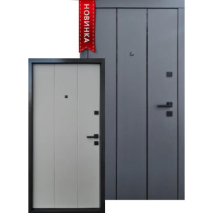 Вхідні Двері Премиум Вертикаль-АК 2 кольори Qdoors