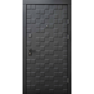 Вхідні Двері Онтаріо софт чорний Qdoors