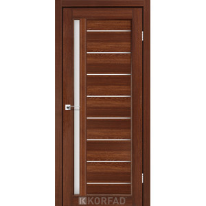 Межкомнатные двери KORFAD VENECIA DELUXE VND 02 орех стекло сатин