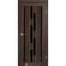 Межкомнатные двери KORFAD VENECIA DELUXE VND 05 дуб марсала черное стекло Межкомнатные двери KORFAD VENECIA DELUXE VND 05 дуб марсала черное стекло
