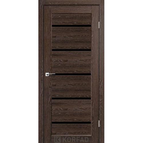 Межкомнатные двери KORFAD Porto PR-02 черное стекло Межкомнатные двери KORFAD Porto PR-02 черное стекло