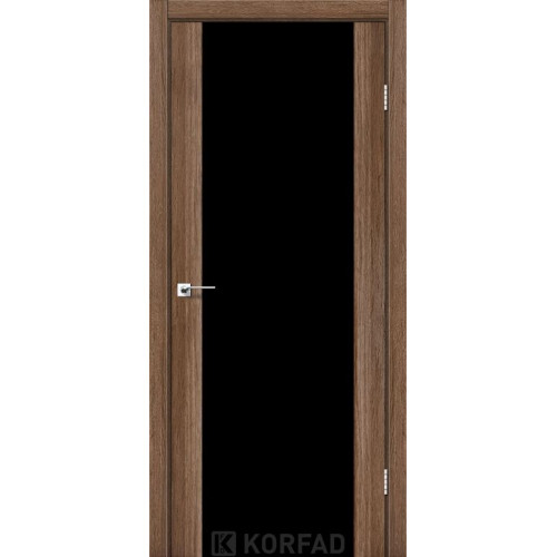 Межкомнатные двери KORFAD SANREMO SR-01 грей черное стекло Межкомнатные двери KORFAD SANREMO SR-01 грей черное стекло