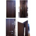 Вхідні Двері Віп М Гранд темний горіх Qdoors Вхідні Двері Віп М Гранд темний горіх Qdoors