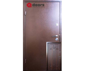 Вхідні Двері Стандарт М Класік темний горіх Qdoors