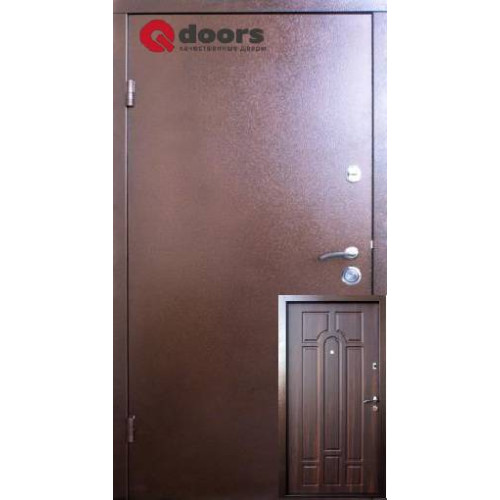 Вхідні Двері Стандарт М Класік темний горіх Qdoors Вхідні Двері Стандарт М Класік темний горіх Qdoors