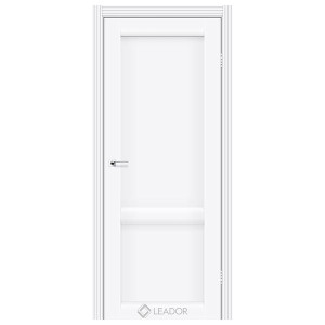Межкомнатные двери Leador Laura LR-02 (белый матовый)