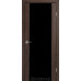 Межкомнатные двери KORFAD SANREMO SR-01 дуб марсала черное стекло Межкомнатные двери KORFAD SANREMO SR-01 дуб марсала черное стекло